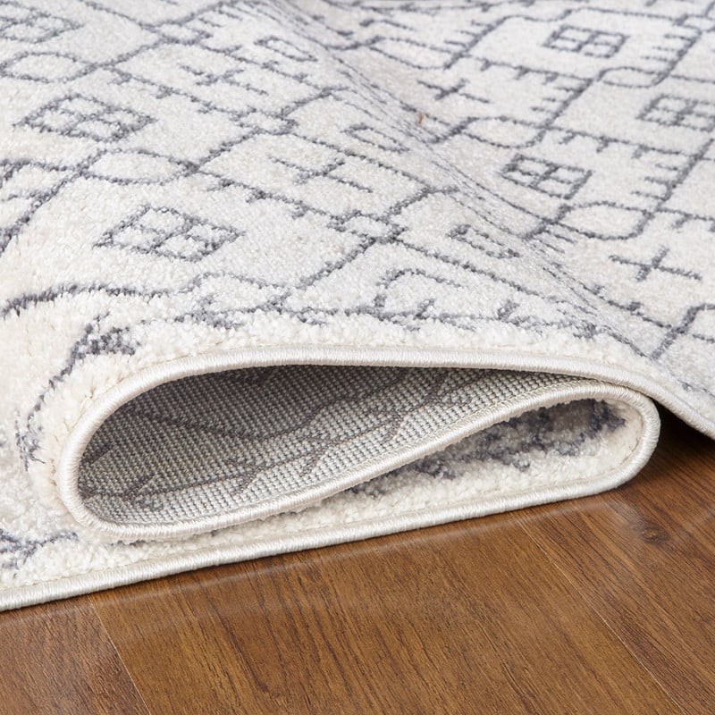 ALFOMBRAS MODALFO FLORIDA CONTEMPORÁNEA MODERNA MODA 2700 BLANCO 244 X 305 CM - 4