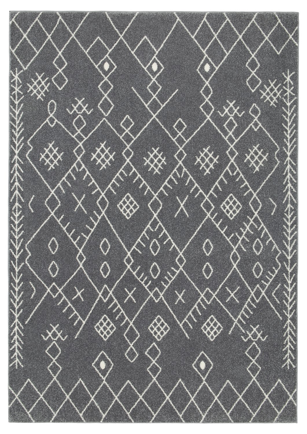 ALFOMBRAS MODALFO FLORIDA CONTEMPORÁNEA MODERNA MODA 2700 GRIS 160 X 230 CM - 1