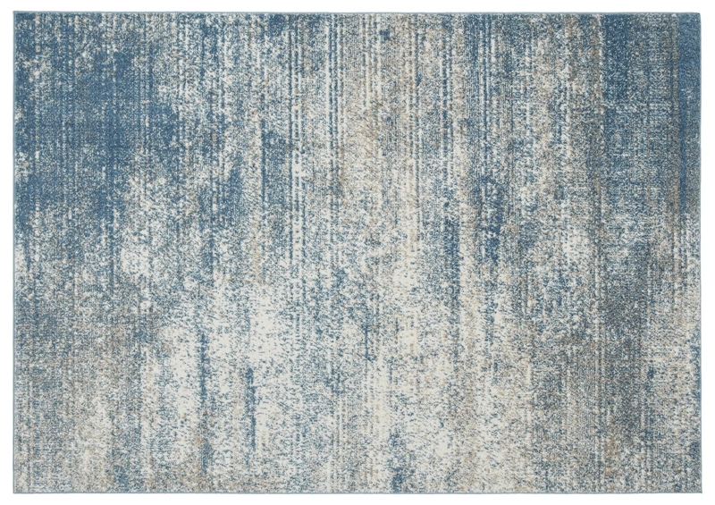 ALFOMBRA MODALFO FLORIDA CONTEMPORÁNEA MODERNA 34 AZUL 200 X 290 CM - 1