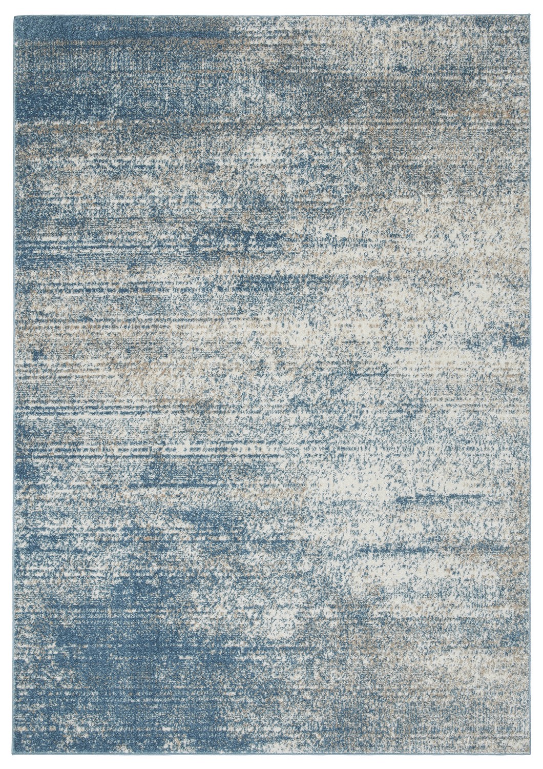 ALFOMBRA MODALFO FLORIDA CONTEMPORÁNEA MODERNA 34 AZUL 244 X 305 CM - 1