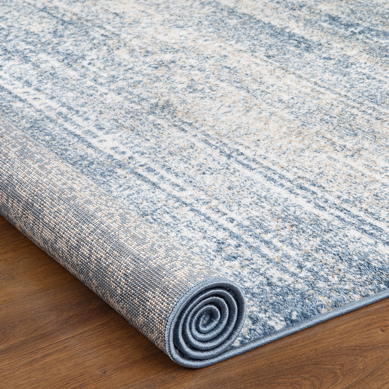 ALFOMBRA MODALFO FLORIDA CONTEMPORÁNEA MODERNA 34 AZUL 244 X 305 CM - 3