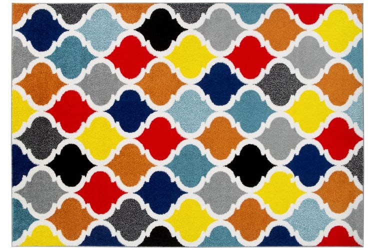ALFOMBRA MODALFO FLORIDA CONTEMPORÁNEA MODERNA 79 MIX 150 X 200 CM - 1