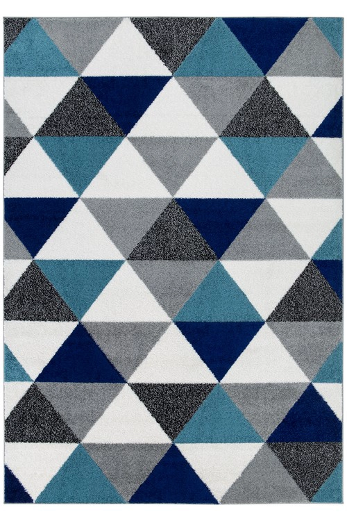 ALFOMBRA MODALFO FLORIDA CONTEMPORÁNEA MODERNA 80 TURQUESA 200 X 290 CM - 1
