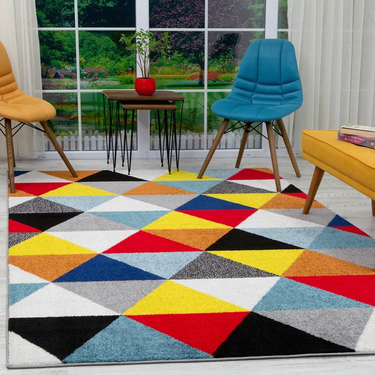 ALFOMBRA MODALFO FLORIDA CONTEMPORÁNEA MODERNA 80 MIX 200 X 290 CM - 4