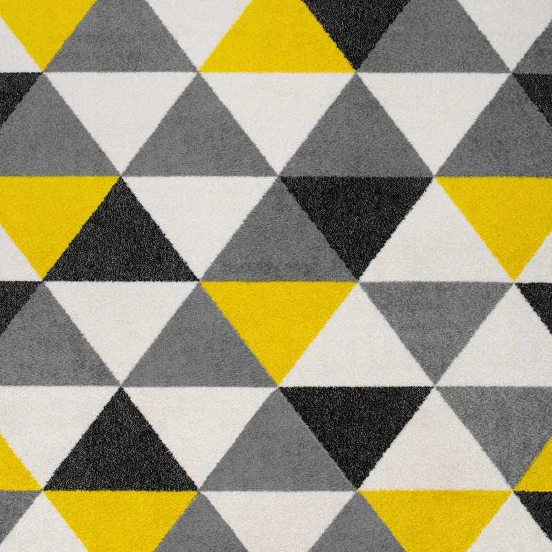 ALFOMBRA MODALFO FLORIDA CONTEMPORÁNEA MODERNA 80 AMARILLA 244 X 305 CM - 3