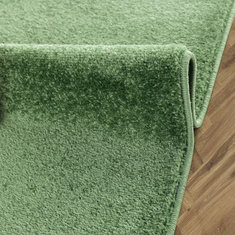 ALFOMBRA MODALFO FLORIDA CONTEMPORÁNEA MODERNA UNICOLOR VERDE 240 X 305 CM - 3