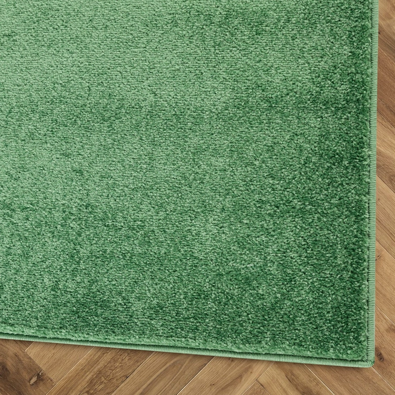 ALFOMBRA MODALFO FLORIDA CONTEMPORÁNEA MODERNA UNICOLOR VERDE 240 X 305 CM - 4