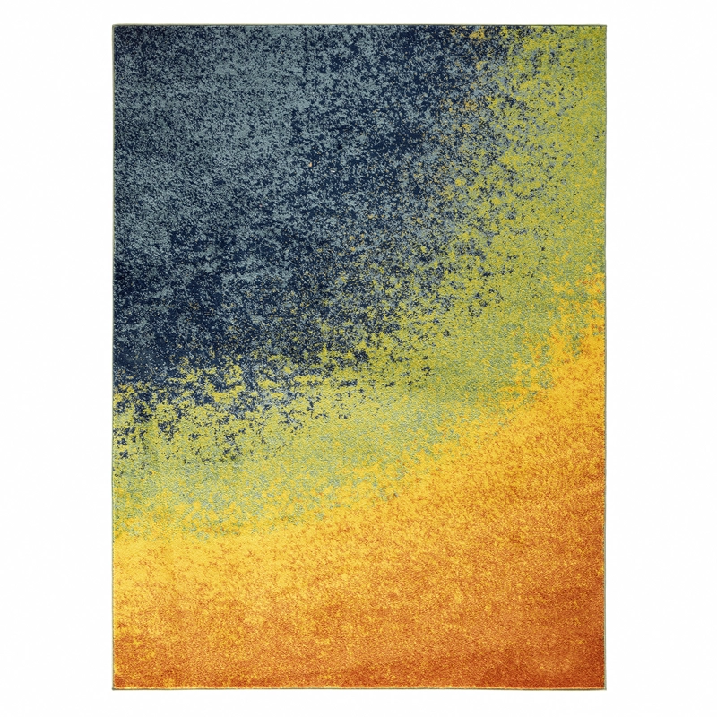 ALFOMBRA MODALFO FLORIDA CONTEMPORÁNEA MODERNA MULTICOLOR 120 X 180 CM - 1