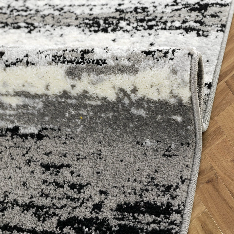 ALFOMBRA MODALFO FLORIDA CONTEMPORÁNEA MODERNA GRIS 160 X 210 CM - 3