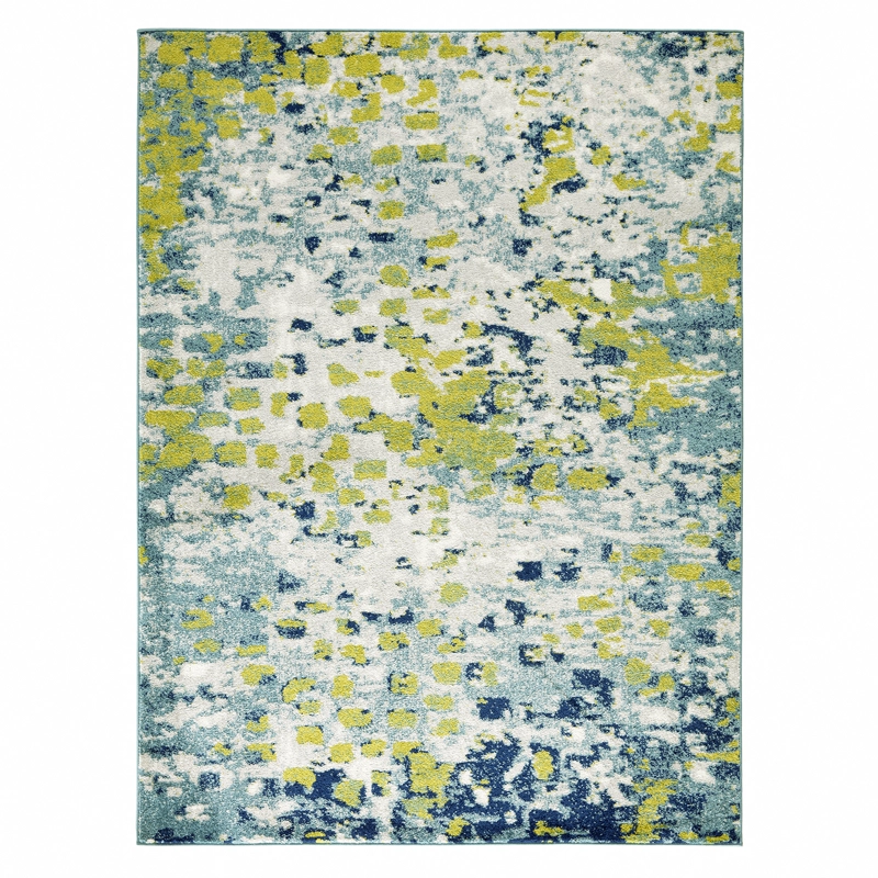 ALFOMBRA MODALFO FLORIDA CONTEMPORÁNEA MODERNA VERDE 200 X 290 CM - 1