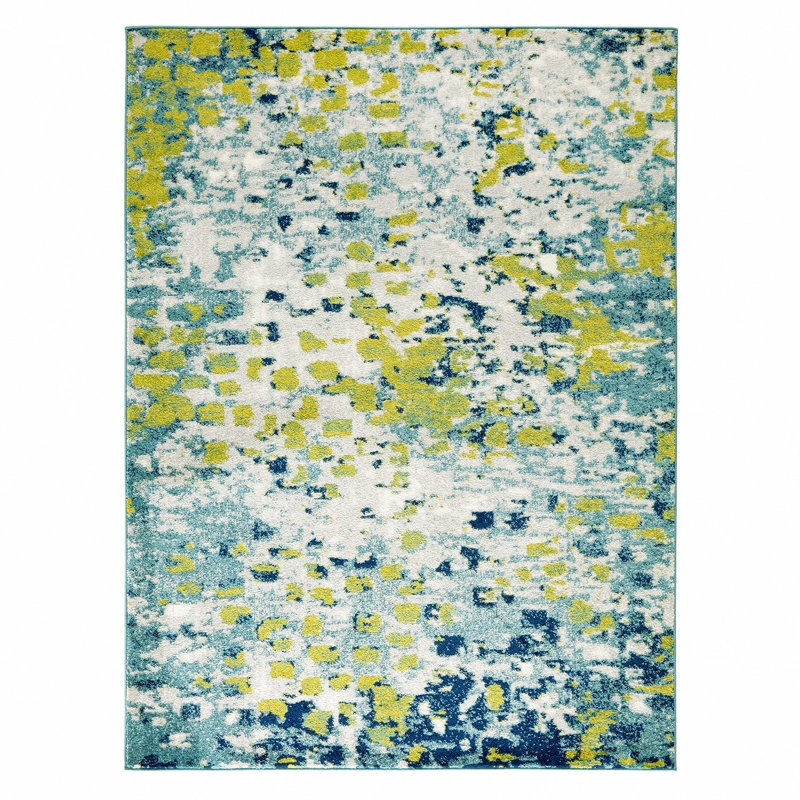 ALFOMBRA MODALFO FLORIDA CONTEMPORÁNEA MODERNA VERDE 240 X 305 CM - 1