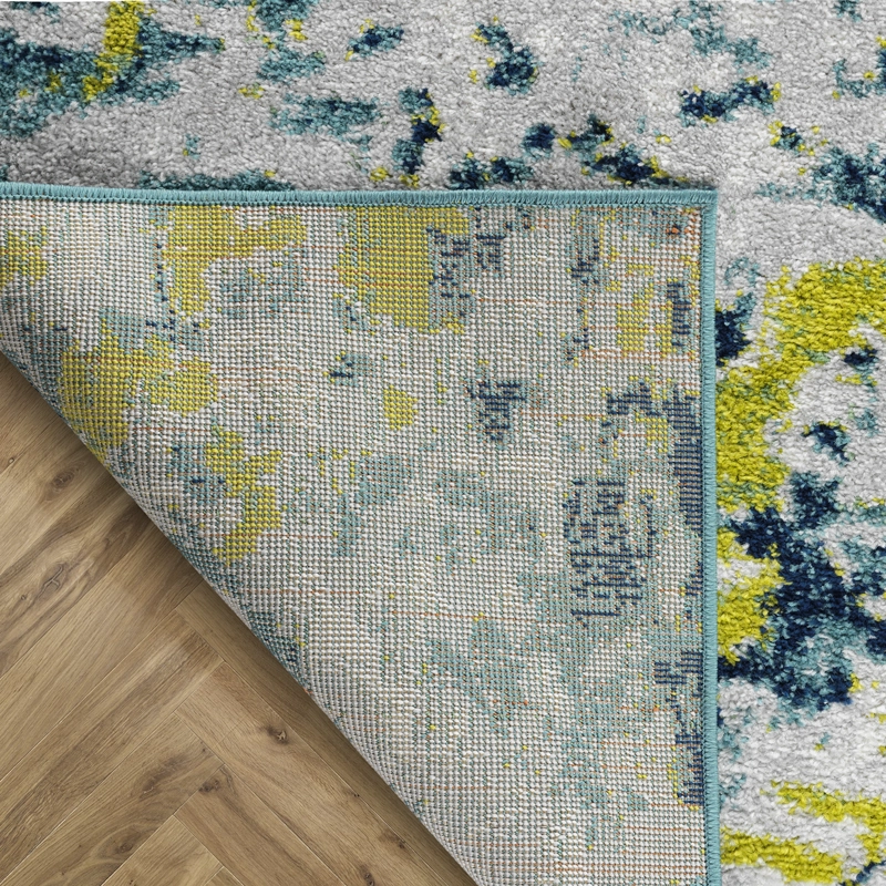 ALFOMBRA MODALFO FLORIDA CONTEMPORÁNEA MODERNA VERDE 240 X 305 CM - 4