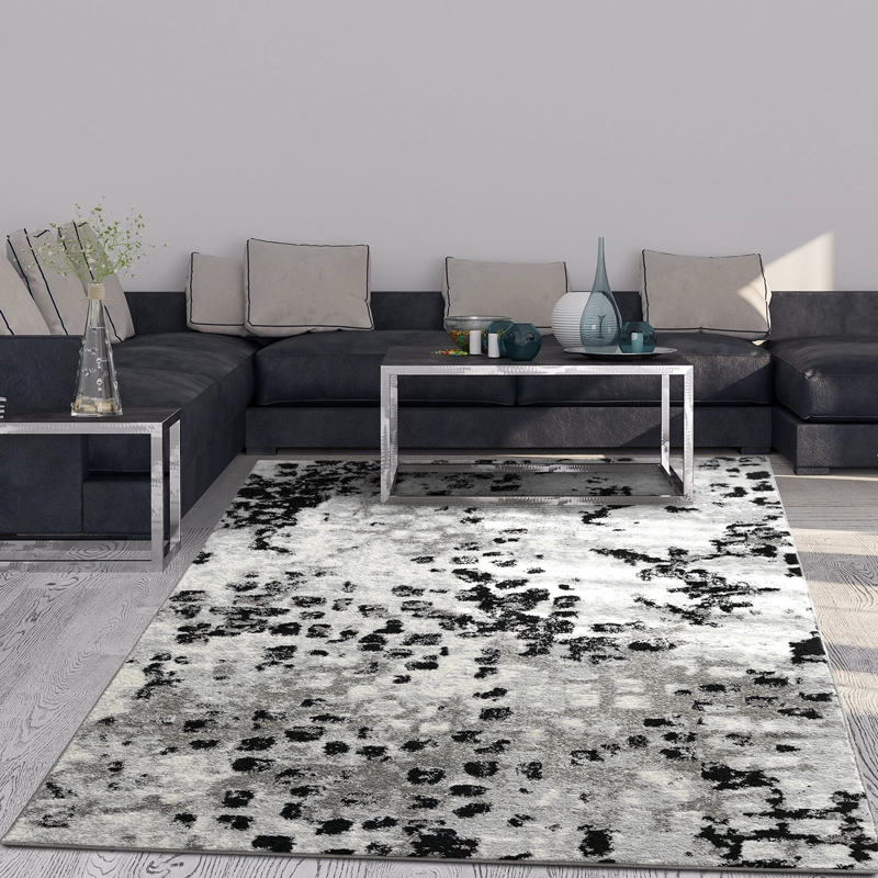 ALFOMBRA MODALFO FLORIDA CONTEMPORÁNEA MODERNA GRIS 240 X 305 CM - 2