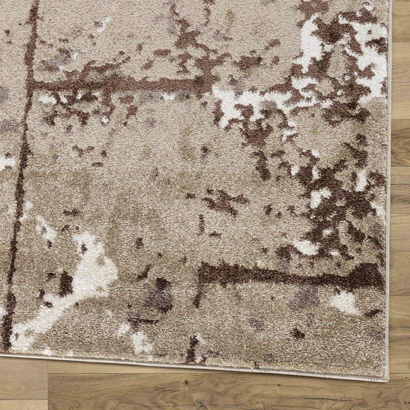 ALFOMBRA MODALFO FLORIDA CONTEMPORÁNEA MODERNA BEIGE 160 X 230 CM - 4