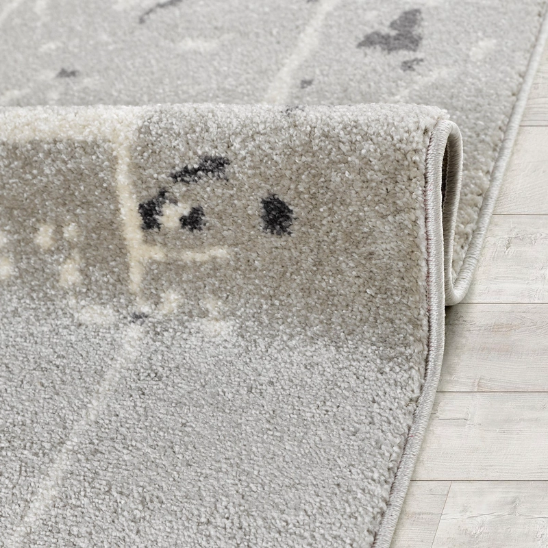 ALFOMBRA MODALFO FLORIDA CONTEMPORÁNEA MODERNA GRIS 160 X 230 CM - 3