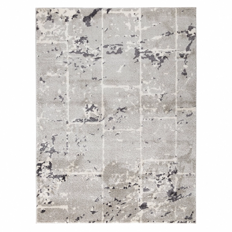 ALFOMBRA MODALFO FLORIDA CONTEMPORÁNEA MODERNA GRIS 200 X 290 CM - 1