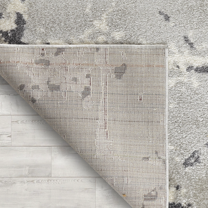 ALFOMBRA MODALFO FLORIDA CONTEMPORÁNEA MODERNA GRIS 200 X 290 CM - 4