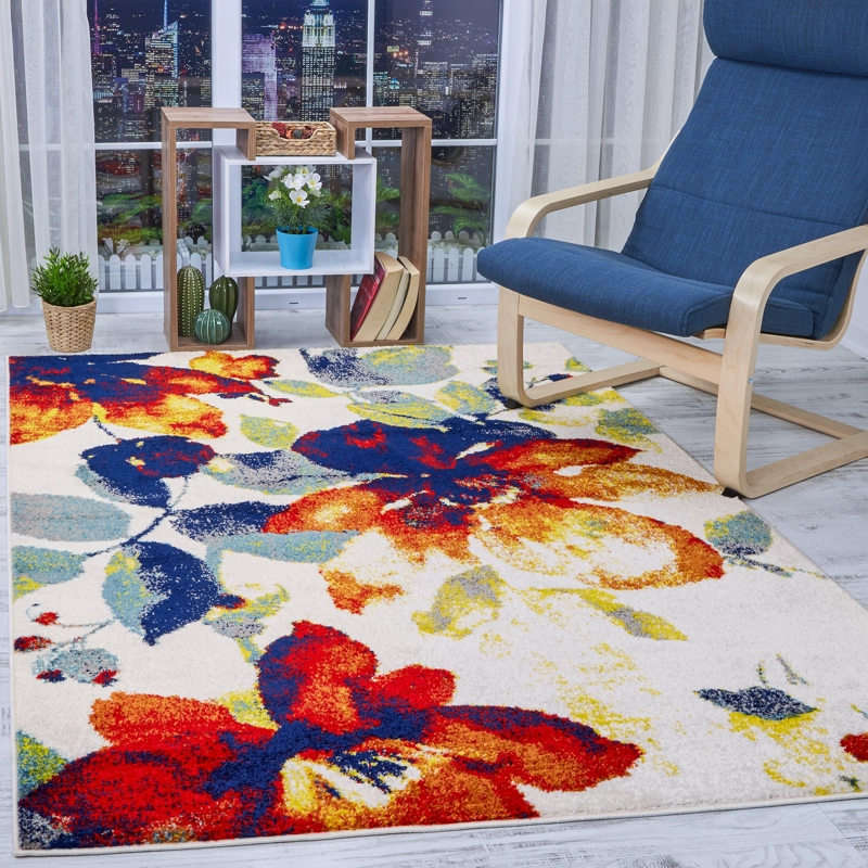 ALFOMBRA FLORIDA BLANCO 200 X 290 CM - 2