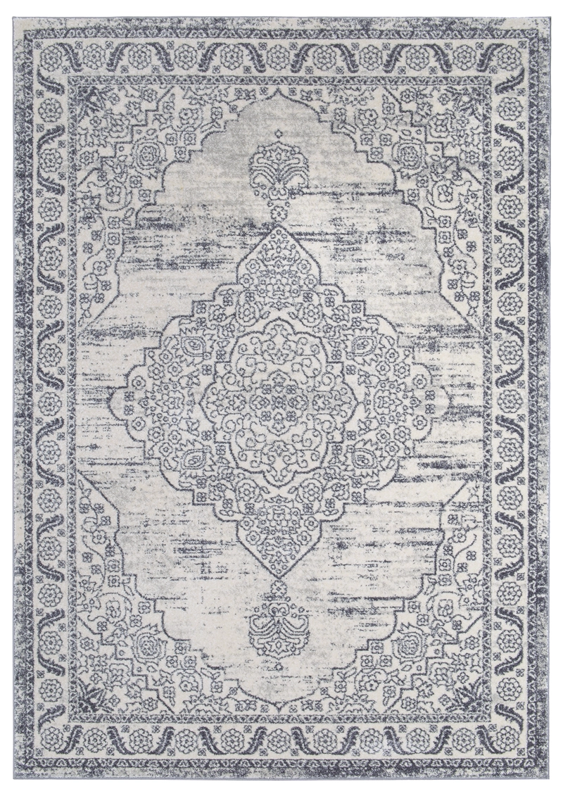 ALFOMBRA FLORIDA GRIS 240 X 305 CM - 1