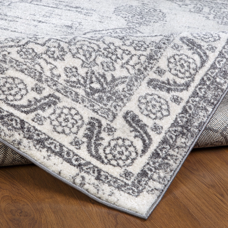 ALFOMBRA FLORIDA GRIS 240 X 305 CM - 4