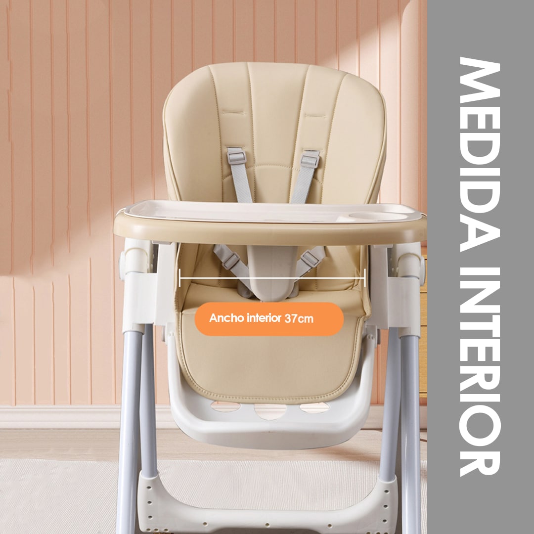 SILLA DE COMER PARA BEBÉ TODO EN 1 ROSADA BABYMINE - 8