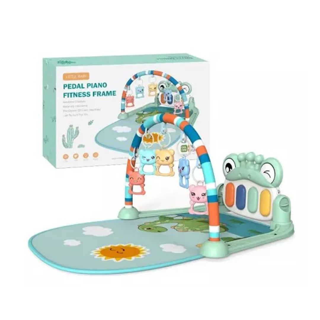 GIMNASIO BABYMINE PEDAL PIANO DINOSAURIO VERDE