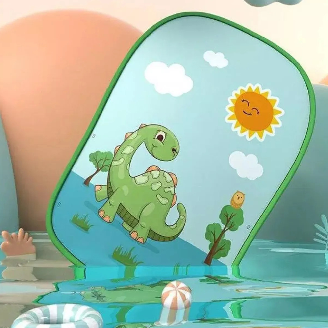 GIMNASIO BABYMINE PEDAL PIANO DINOSAURIO VERDE - 4