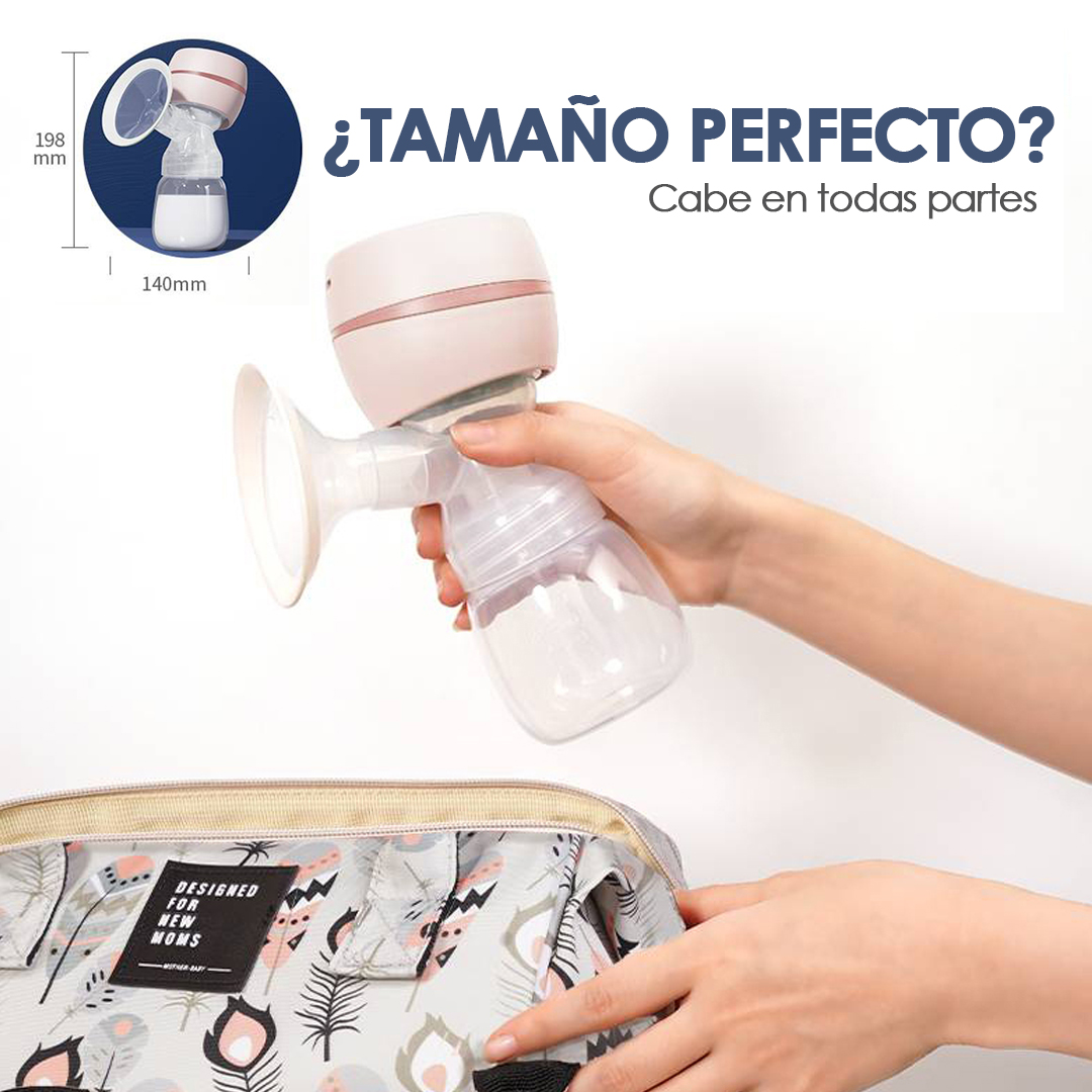 EXTRACTOR DE LECHE BABYMINE AUTOMÁTICO BATERÍA ROSADO - 6