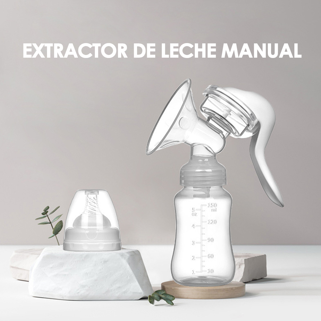 EXTRACTOR BABYMINE LECHE MANUAL BLANCO - 4