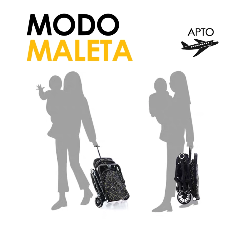 COCHE DE PASEO ULTRA COMPACTO VIEW - BABYMINE - 5