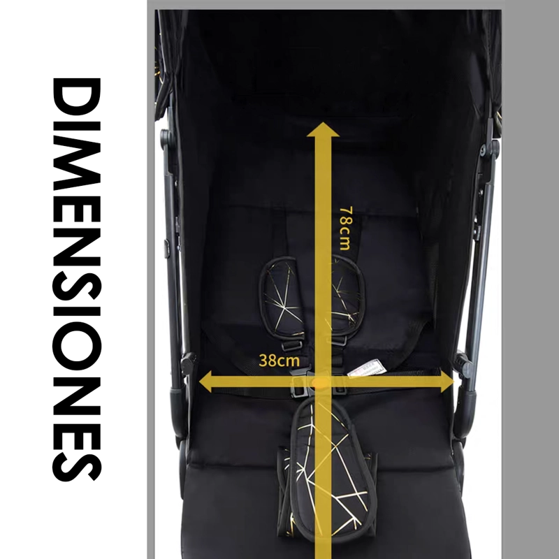 COCHE DE PASEO ULTRA COMPACTO VIEW - BABYMINE - 7