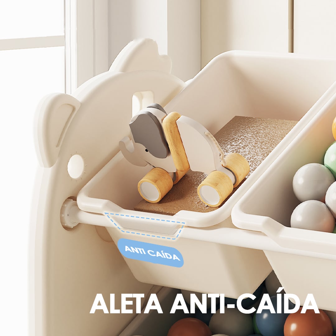 ORGANIZADOR DE JUGUETES 4 NIVELES - BABYMINE - 4