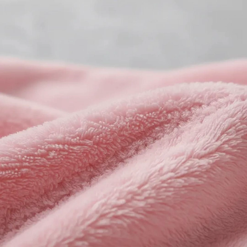 TOALLA PARA BEBE  CON CAPUCHA KAWAI ROSADO - BABYMINE - 4