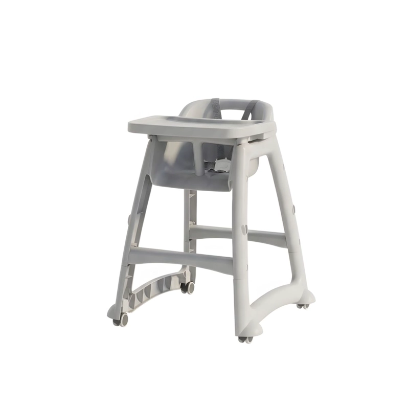 SILLA DE COMER BEBE  COMFY PRO CON RUEDAS - BABYMINE - 1
