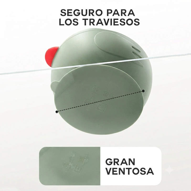 SET DE ALIMENTACION SILICONA BEBE  4 PIEZAS VERDE - BABYMINE - 2
