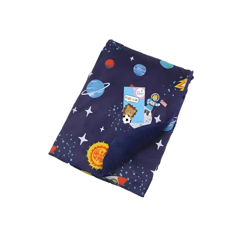 MANTA FRAZADA PARA BEBE DISEÑOS - UNIVERSO - BABYMINE - 1