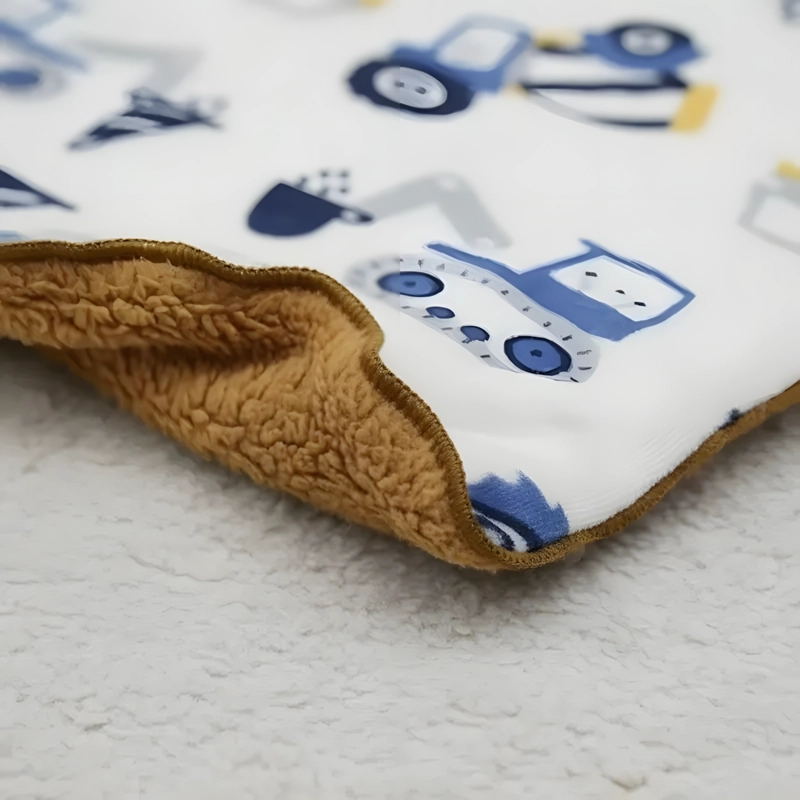 MANTA FRAZADA PARA BEBE DISEÑOS - AZUL - BABYMINE - 6