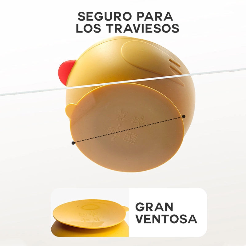 SET DE ALIMENTACION SILICONA BEBE  4 PIEZAS AMARILLO- BABYMINE - 2
