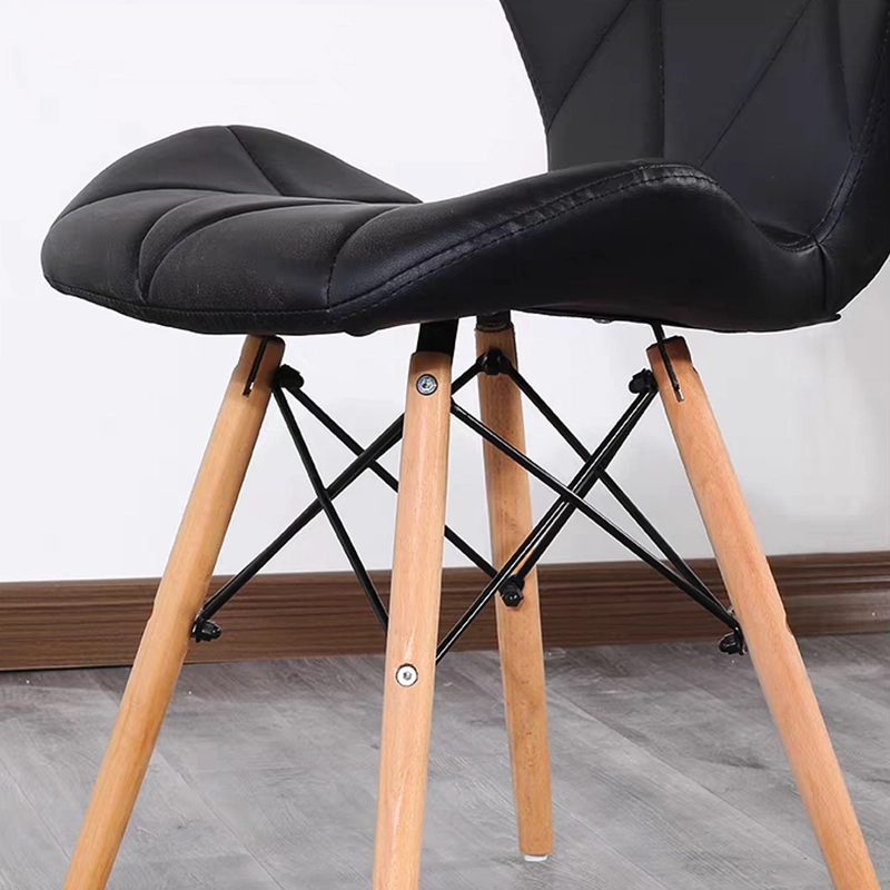 SET 4 SILLAS NORDICAS EAMES MARIPOSA NEGRO BABYMINE - 6