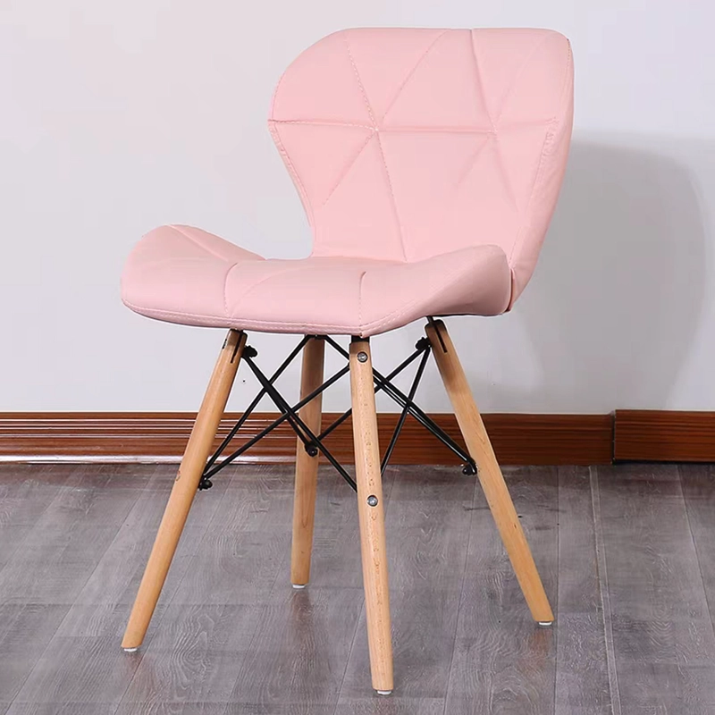 SET 4 SILLAS NORDICAS EAMES MARIPOSA ROSADO BABYMINE - 3