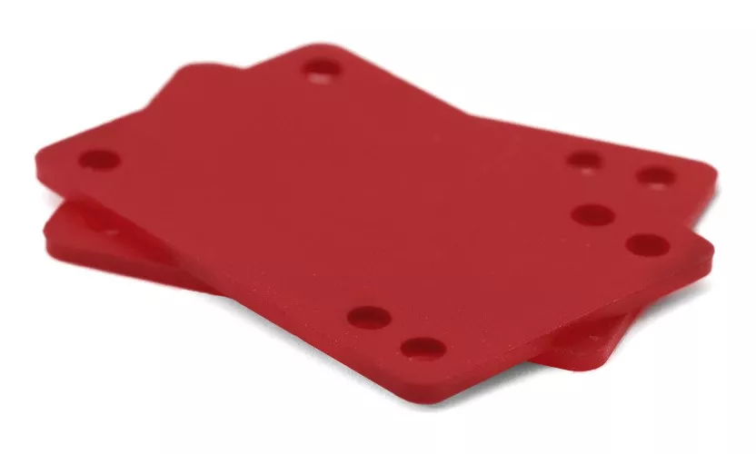 RISERS SKATE 1/8 ANTIVIBRADORES DE GOMA - POLEMIC - 2