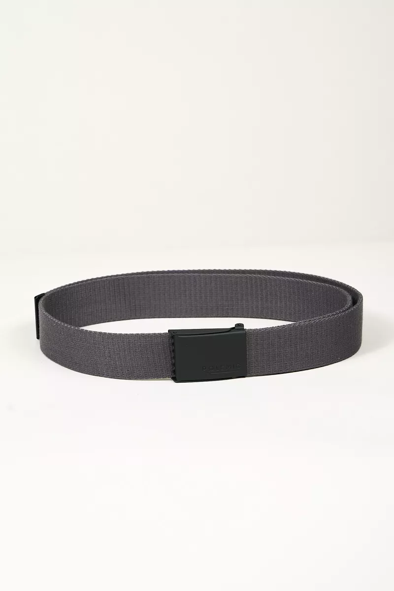 CINTURON HOMBRE GRIS ESCOLAR TEJIDO POLIESTER POLEMIC - 3