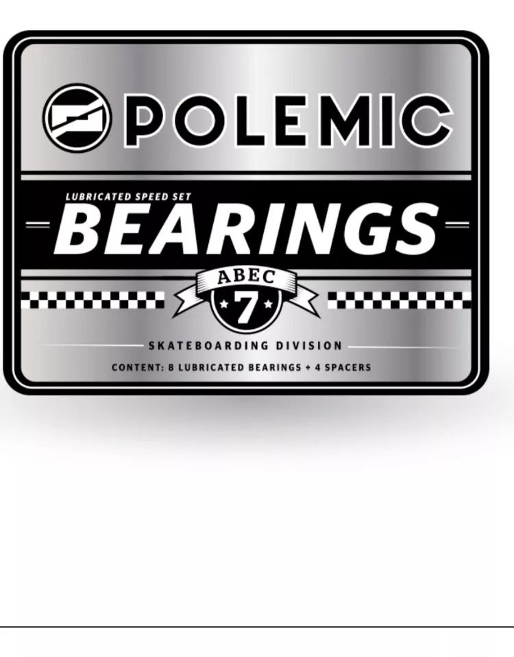 RODAMIENTOS SKATE ABEC 7 - POLEMIC - 3