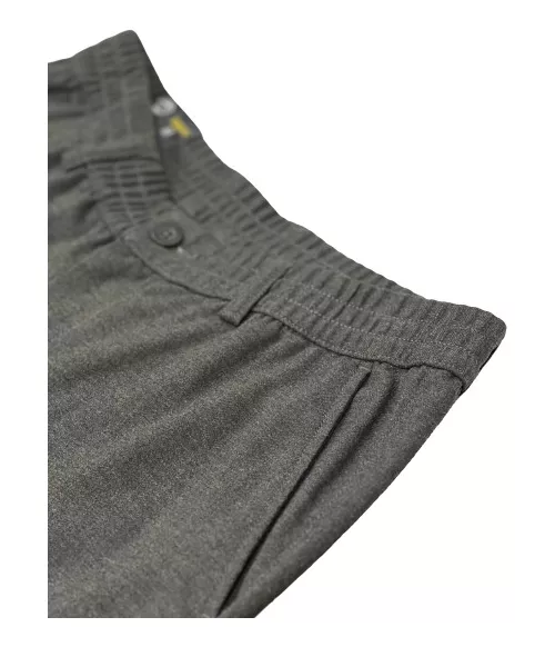 PANTALÓN NIÑO POLEMIC GRIS ESCOLAR SLIM FIT - 3