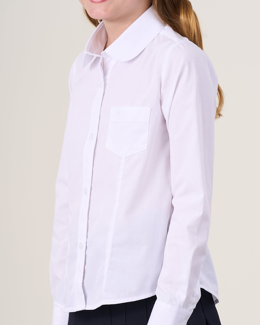 BLUSA ESCOLAR NIÑA TALLA 6 A 10 POLEMIC - 2