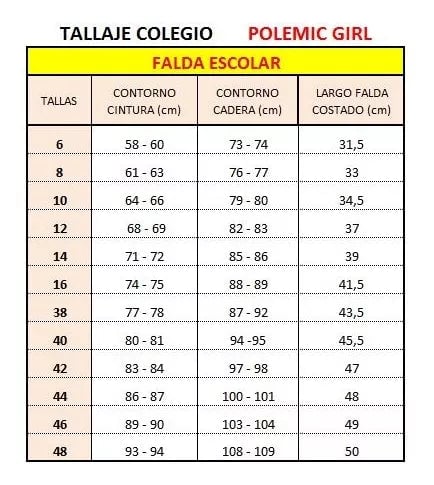 FALDA ESCOLAR A LA RODILLA NIÑA POLEMIC GRIS - 5