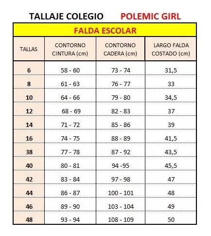 FALDA ESCOLAR A LA RODILLA NIÑA POLEMIC GRIS - 5