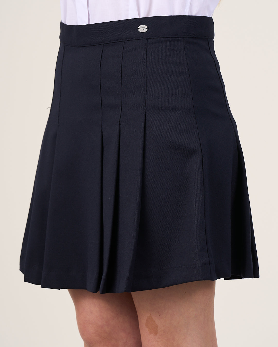 FALDA ESCOLAR A LA RODILLA NIÑA POLEMIC AZUL MARINO - 1