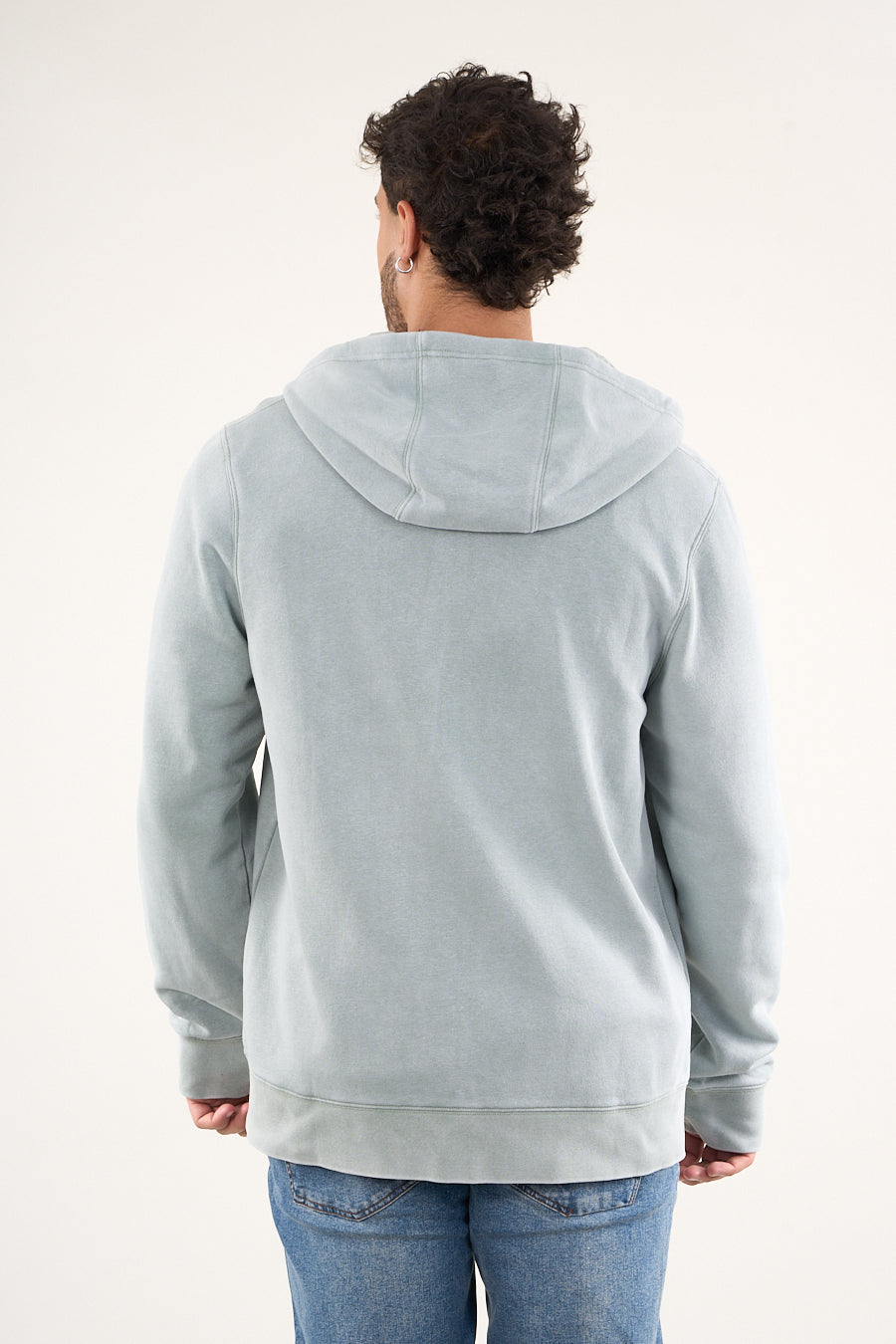 POLERON FRANELA PROCESADO FULL ZIPPER WI7702 POLEMIC - 4