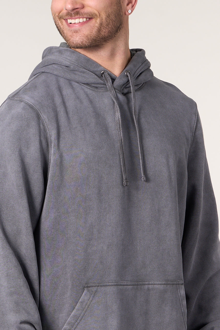 POLERON FRANELA PROCESADO FULL ZIPPER WI7703 POLEMIC - 3